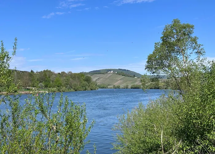 Happy Place Mit Moselpanoramablick, Dachterrasse Und Sauna 公寓