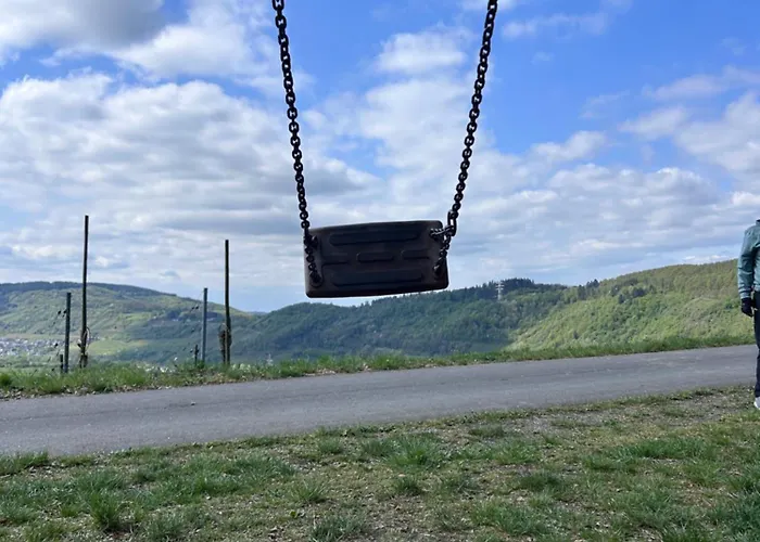 Happy Place Mit Moselpanoramablick, Dachterrasse Und Sauna Appartement Zell